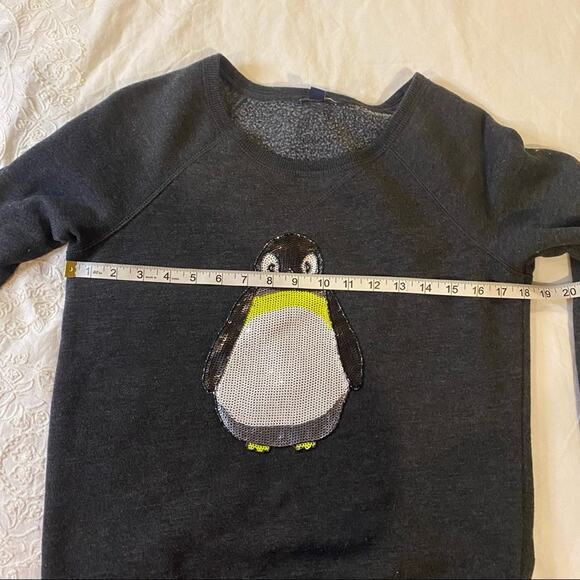 American Eagle Outfitters Sequin Penguin Sweater size small - Picture 5 of 7